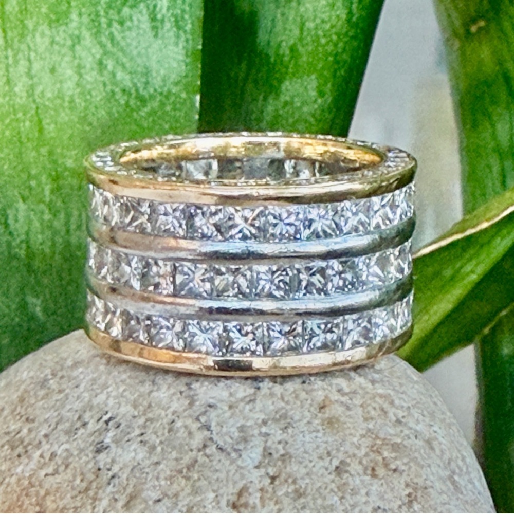 8 carat diamond eternity band